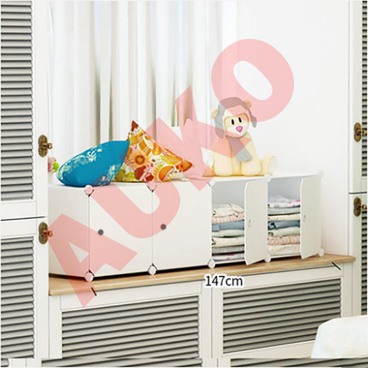 Colorful Cube Storage Closet Organizer Cubby Bins Cabinets Shelves Toy Kid